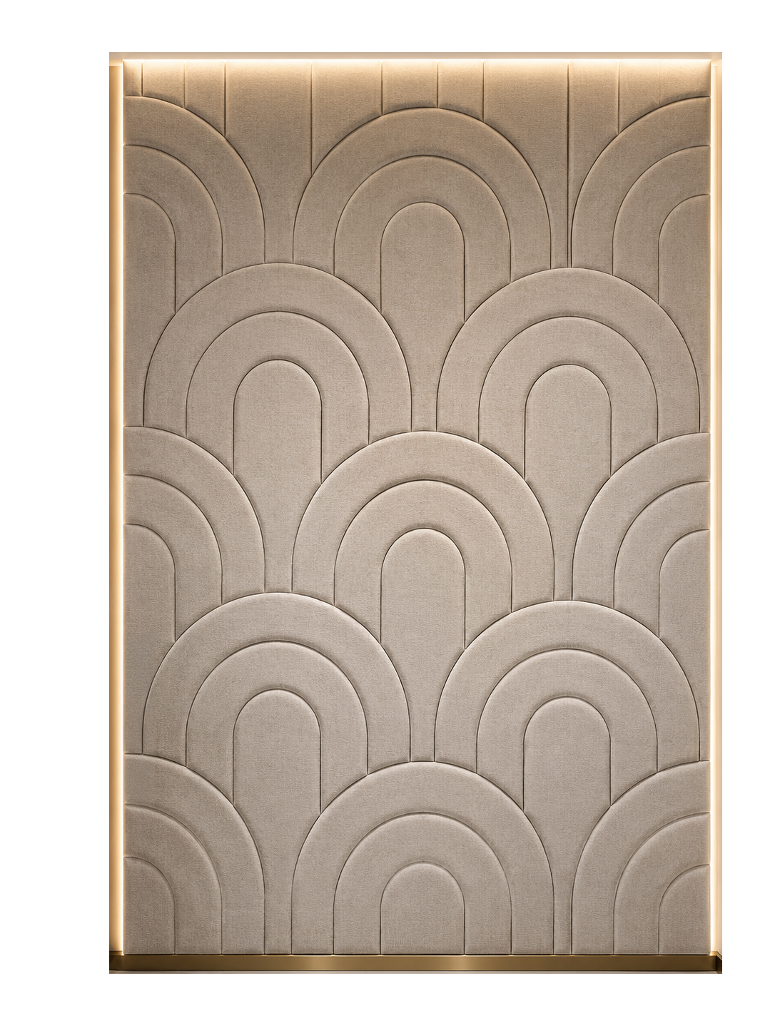 Textured acoustical wall panels